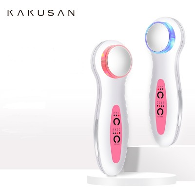 4 in 1 Ultrasonic LED light skin care beauty probe ion face massager