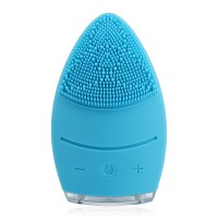 Waterproof Rechargeable Food-grade Silicone Electric Facial Massager Cleansing Brush