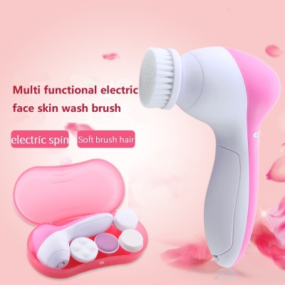 Dry skin exfoliating multifunction electric face cleansing brush