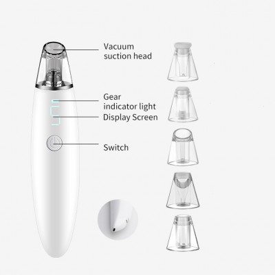 suck black head acne nose skin whitening pore cleaner whitehead remover vacuum