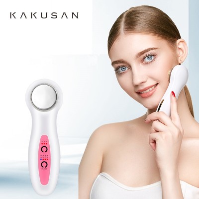 led photon therapy ultrasound face massager ultra sonic home use