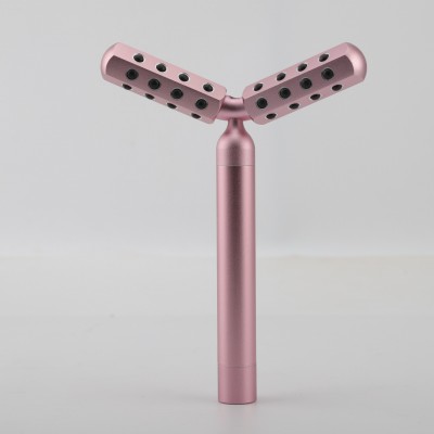 2020 women facial massage roller double heads germanium beauty products